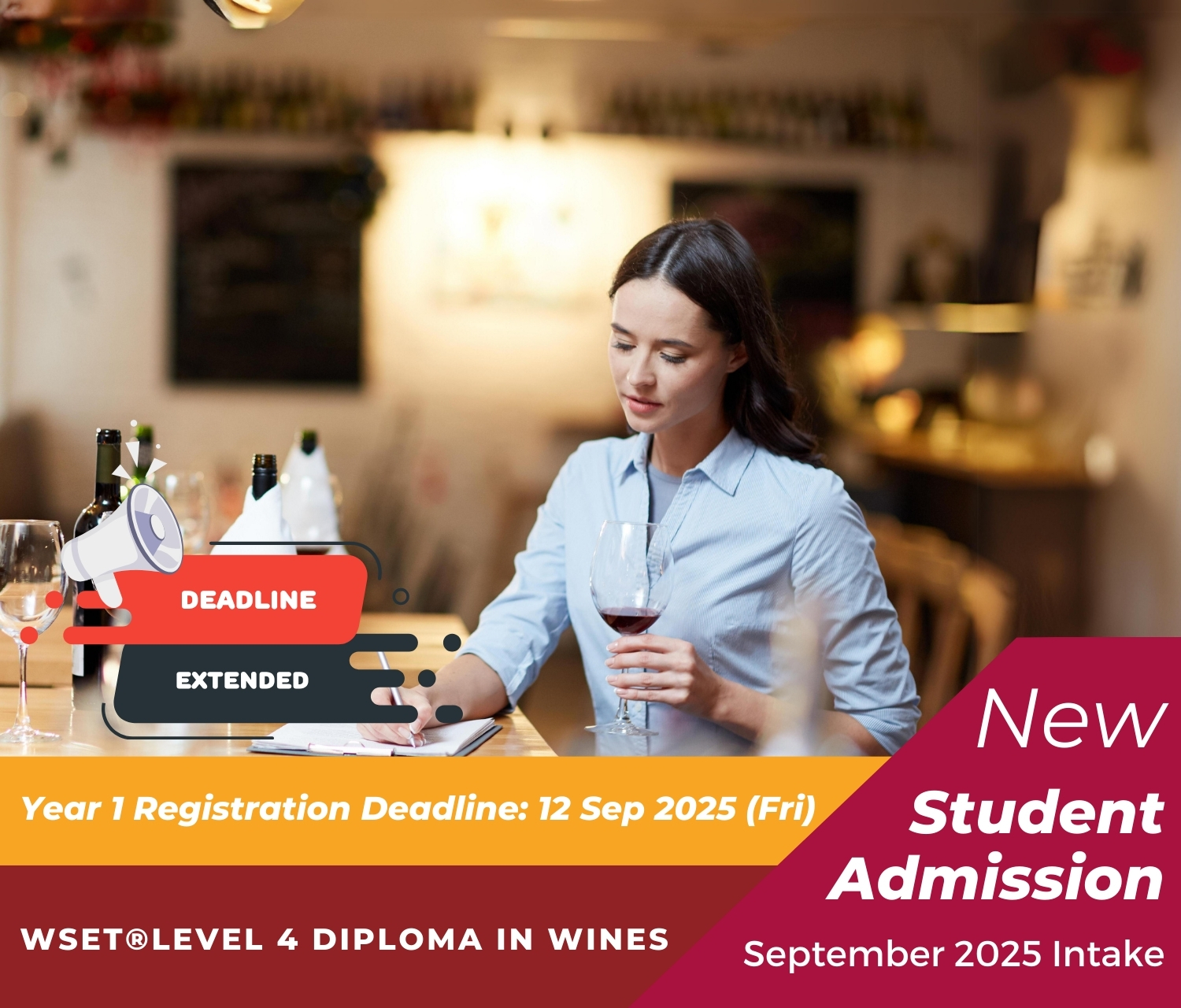 WSET Level 4 Diploma in Wines September 2025 Intake 