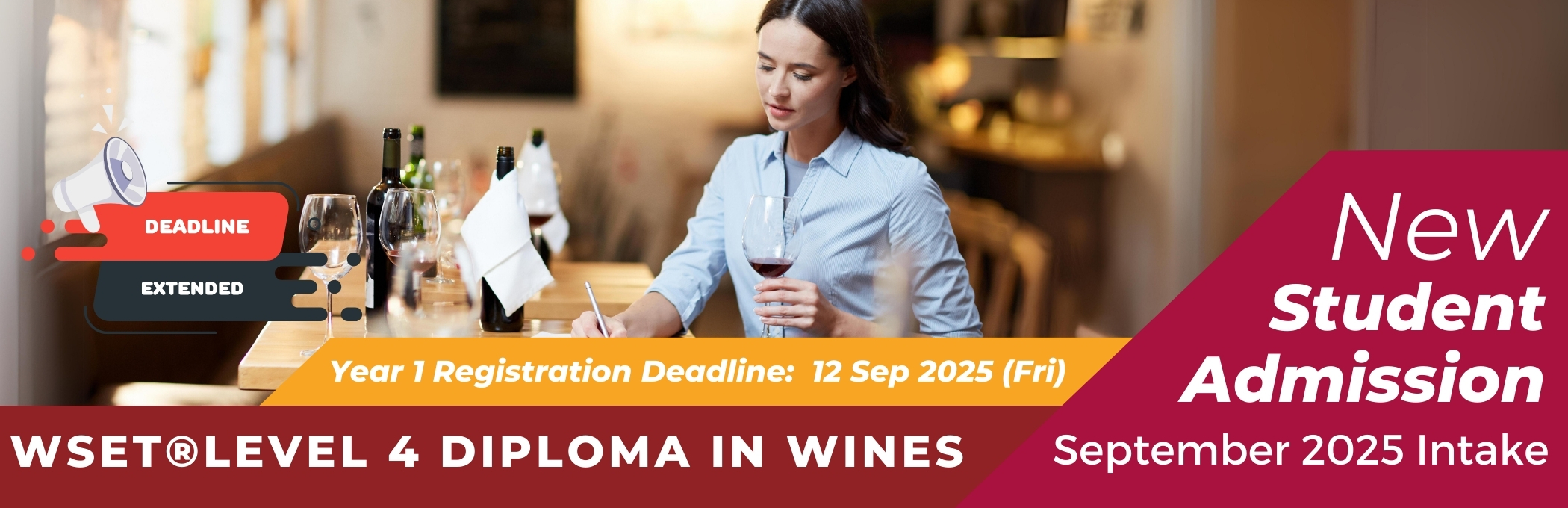 WSET Level 4 Diploma in Wines September 2025 Intake 