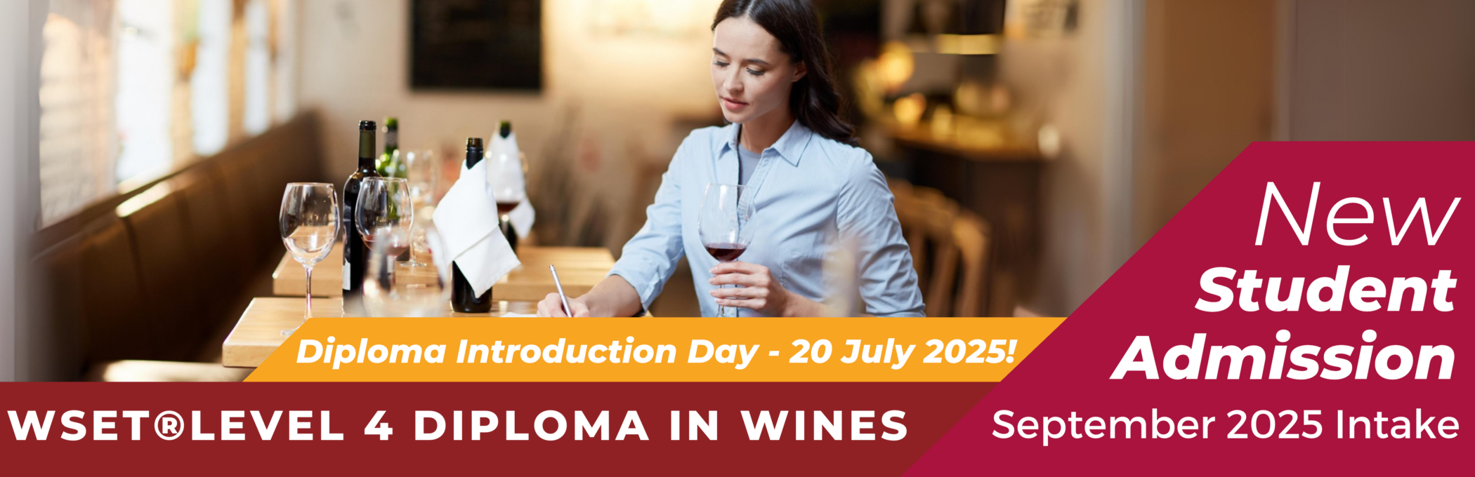 WSET Level 4 Diploma in Wines September 2025 Intake 