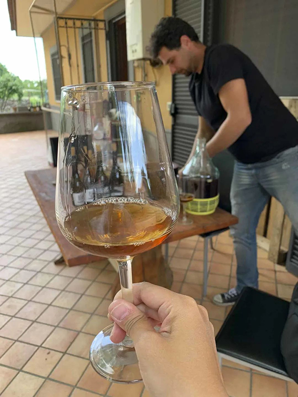 Orange wine