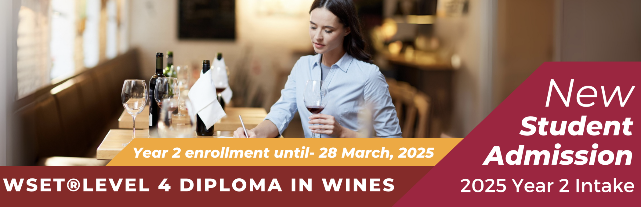 WSET Level 4 Diploma in Wines February 2025 Intake 