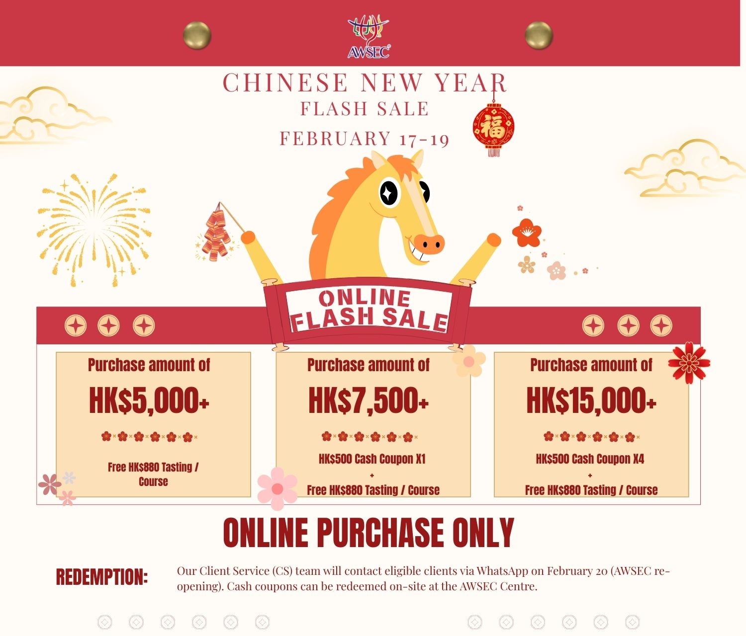 CNY Flash Sale