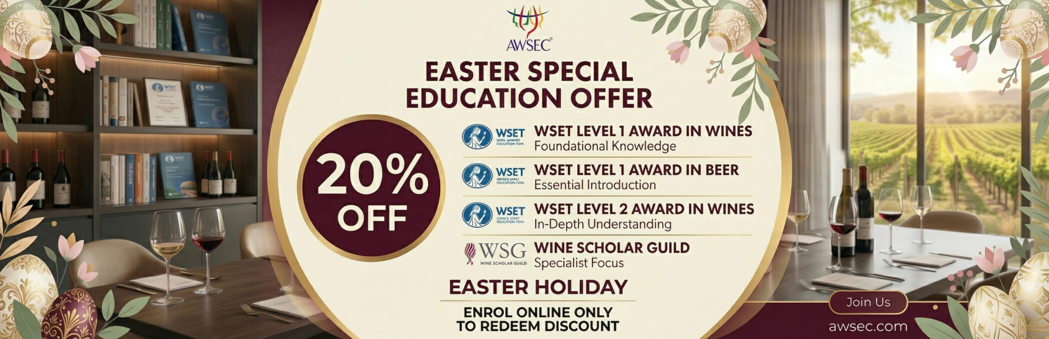 AWSEC 2026 Easter - Online registration Discount